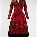 Cristobal Balenciaga (Spanish, 1895–1972), Cocktail dress, spring/summer 1948, silk