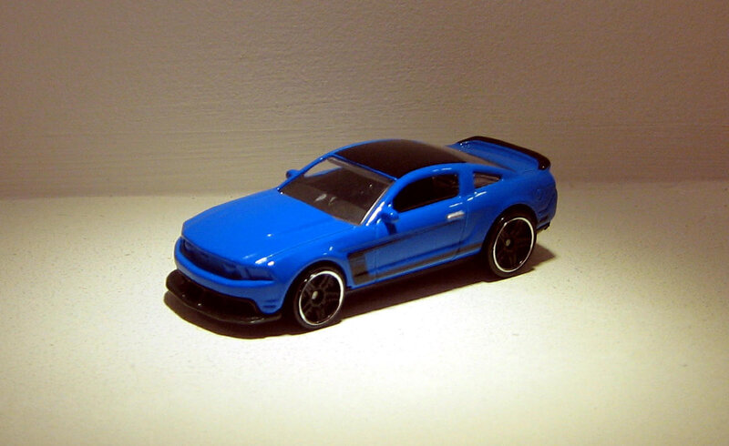 Ford Mustang Boss 302 Laguna Seca de 2012 (Hotwheels)