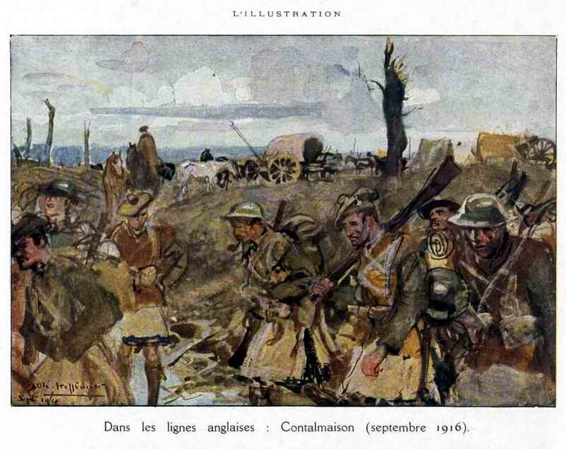 1916, La Bataille De La Somme - Grande Guerre : Territoriaux Bretons Et ...