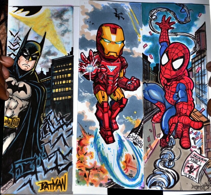SUPERHEROES BOOKMARK Le CHOCO BLOG De Djigui superheroes-bookmark-le-choco-blog-de-djigui