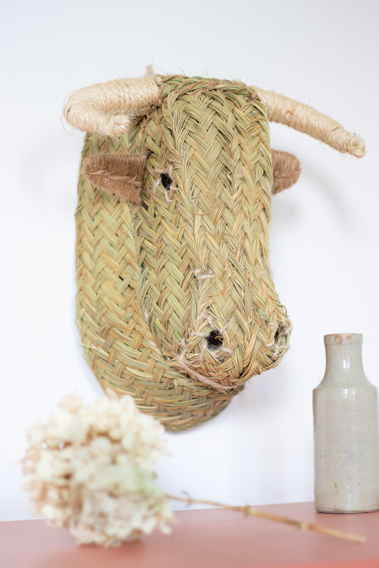 trophée-mural-tête-de-taureau-TRENDY-LITTLE