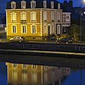Reflets dans la vilaine à rennes le 20 décembre 2014