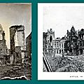 Arras (Pas-de-Calais), ruines de la cathédrale