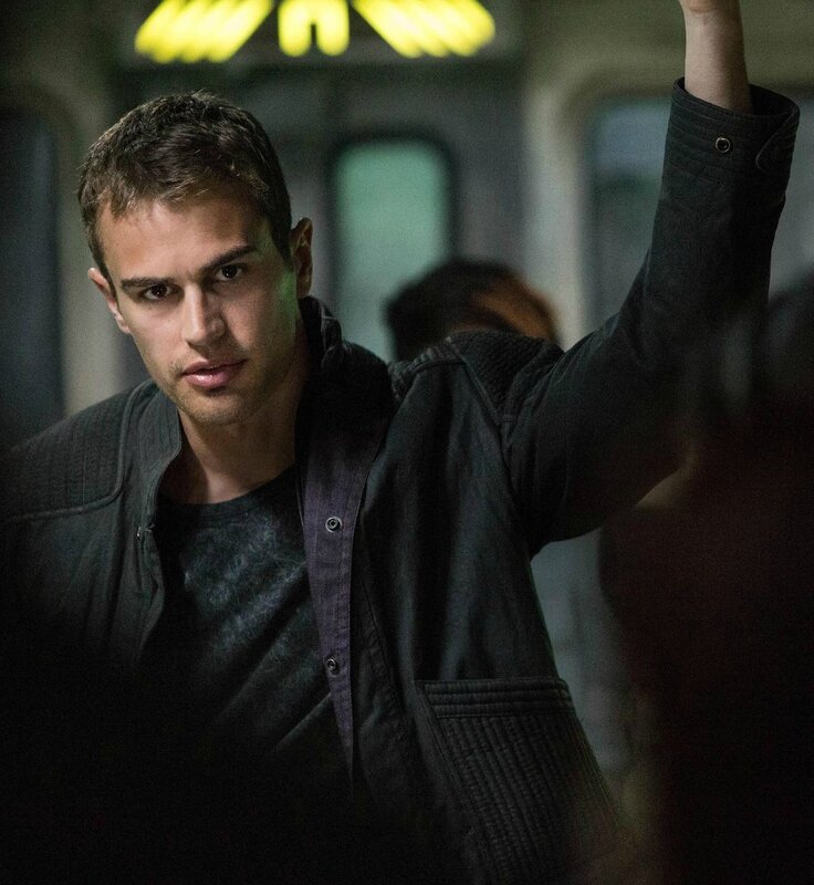 Theo James as Tobias Divergent movie