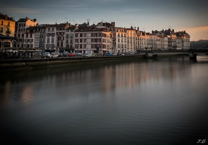 Bayonne au matin -7 h 10