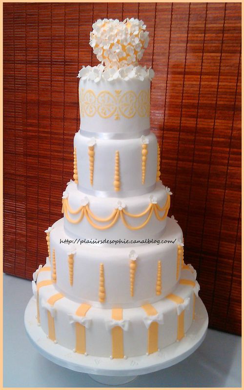 Atelier Wedding Cake Gateau 5 Etages Les Petits Plaisirs De Sophie