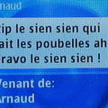Un sms d 'Arnaud
