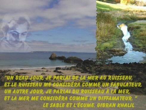 Mer Ruisseau Citation Khalil Gibran Gifs Morphings Montages En Tous Genres