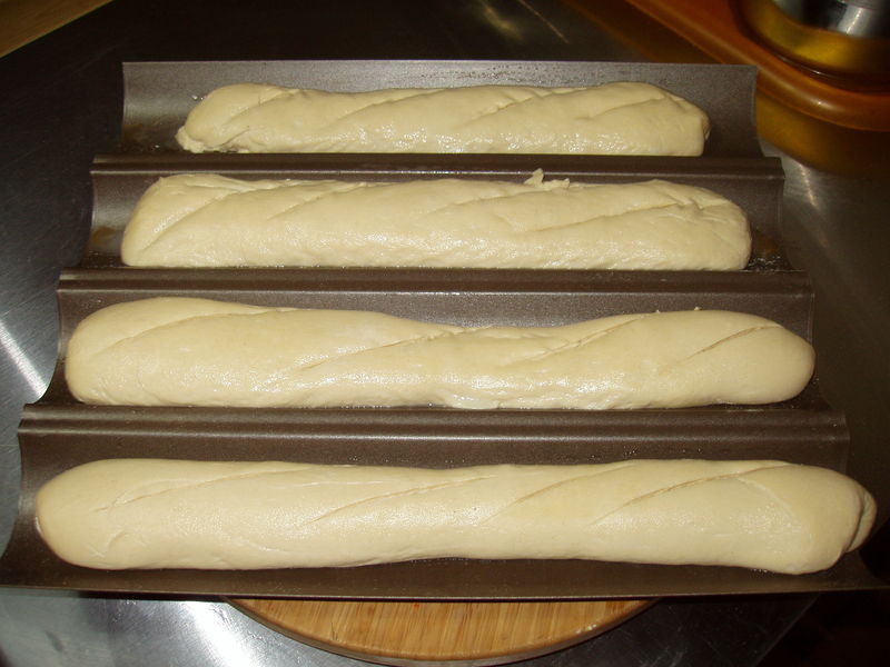 Baguette au levain avec levure de boulanger en sachet Pat & chou family's