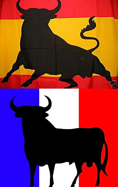 drapeau espagne toro