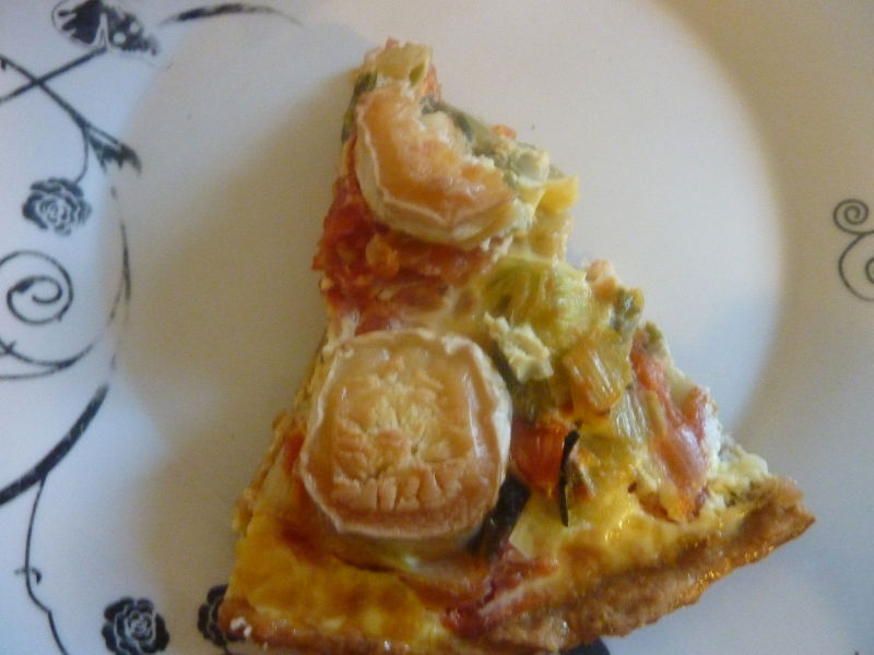 quiche aux poireaux